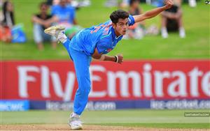 Indian cricketer Kamlesh Nagarkoti - a player of KKR in IPL 2020